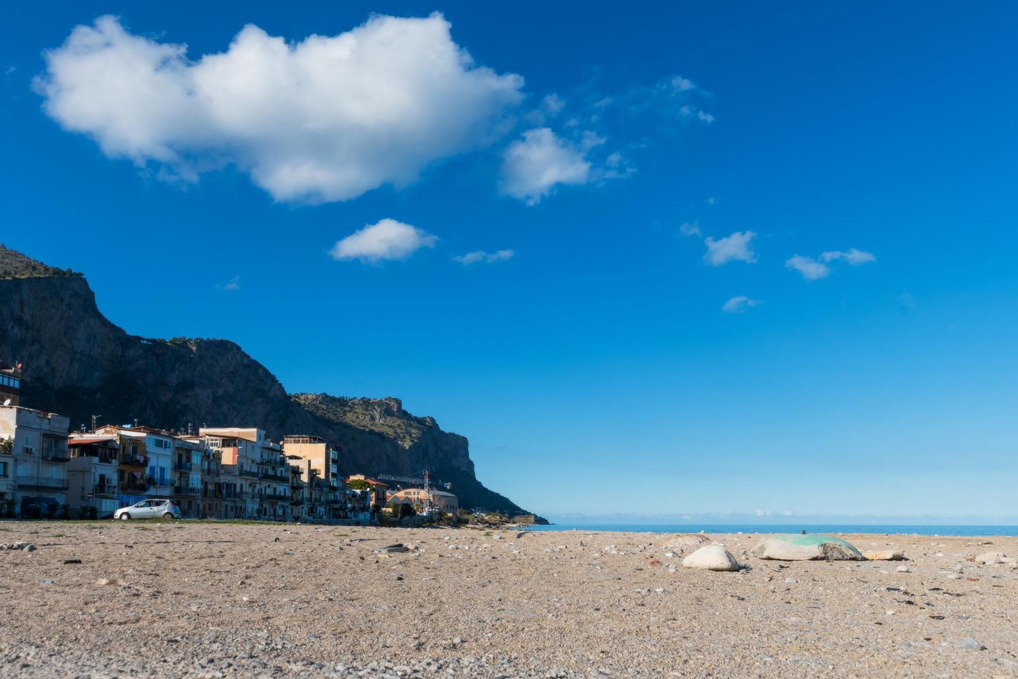 Casa De Paoli - Vista Mare Arenella, Palermo Con Parcheggio Privato Lejlighed Eksteriør billede
